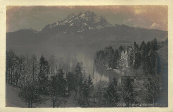 Hertenstein und Pilatus Vorderseite