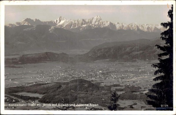 Julischen Alpen Vorderseite