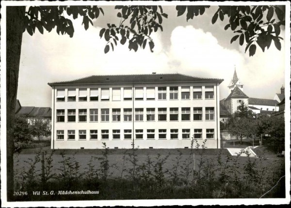 Wil, Mädchenschulhaus Vorderseite