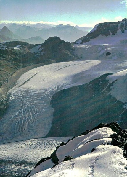 Morgenstimmung am Persgletscher Vorderseite