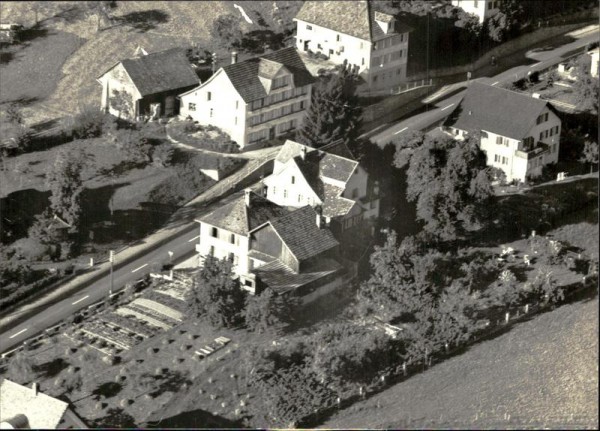 St. Gallenkappel, Rest. Frohsinn, Flugaufnahme Vorderseite