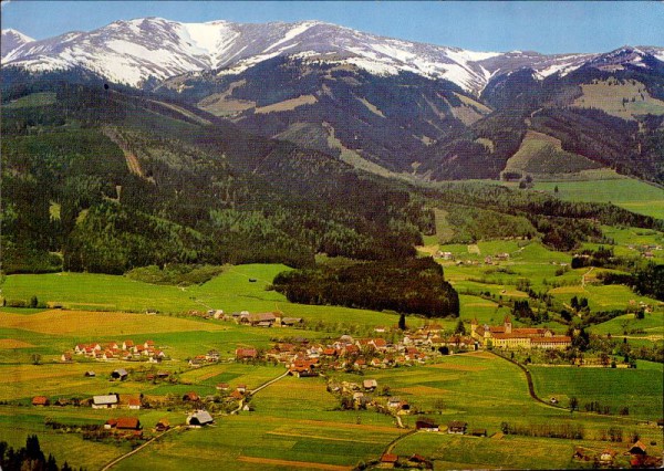 Benediktiner - Abtei, Seckau gegen Hochalm
