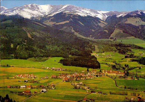 Benediktiner - Abtei, Seckau gegen Hochalm