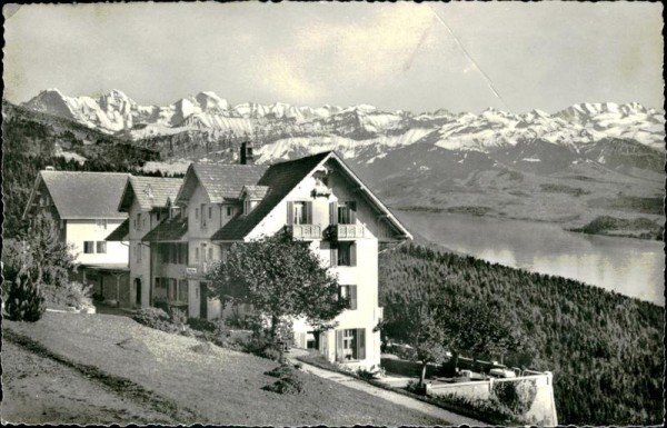 Hotel Pension Haltenegg, Heiligenschwendi Vorderseite
