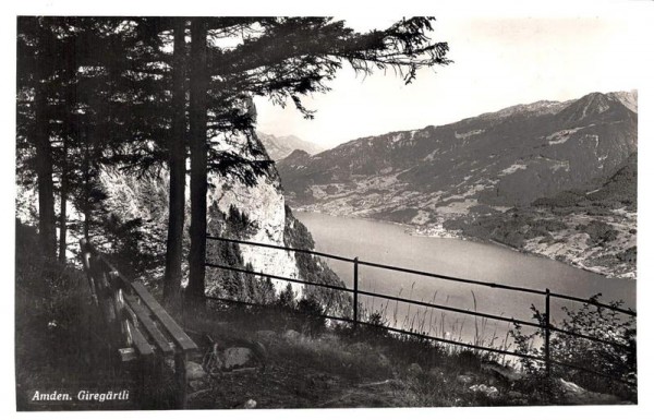 Amden. Giregärtli Vorderseite