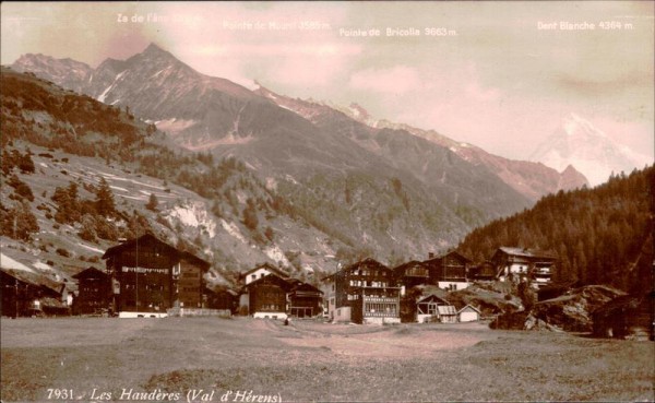 Les Haudères Vorderseite