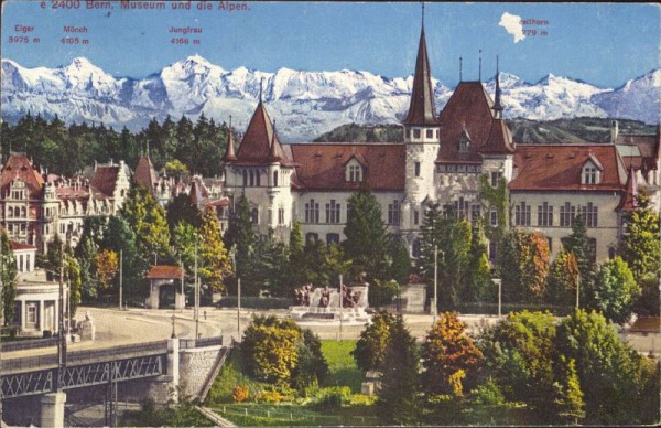 Bern, Museum und die Alpen