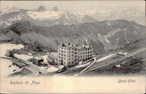 Rochers de Naye Vorderseite