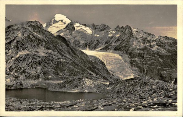 Grimselpass Vorderseite