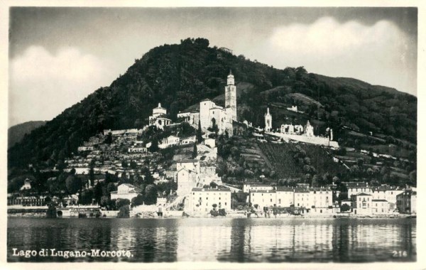 Lago di Lugano - Morcote Vorderseite