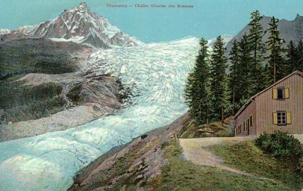 Chamonix, Chalet Glacier des Bossons Vorderseite