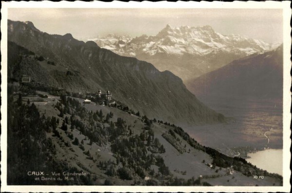 Caux VD Vorderseite