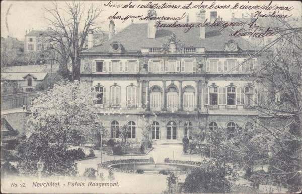 Neuchâtel, Palais Rougemont