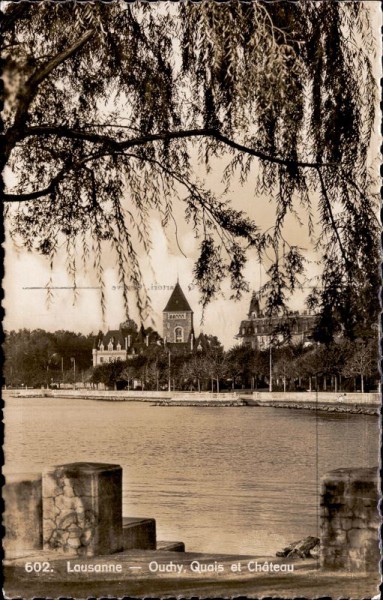 Lausanne - Ouchy Quais et Château