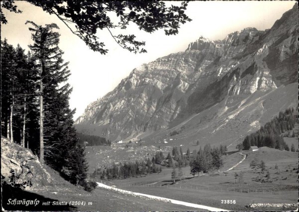 Schwägalp mit Säntis Vorderseite