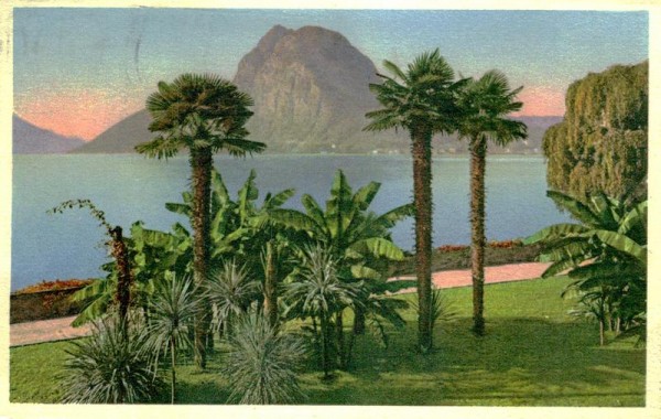 Lago di Lugani e Monte S.Salvatore Vorderseite