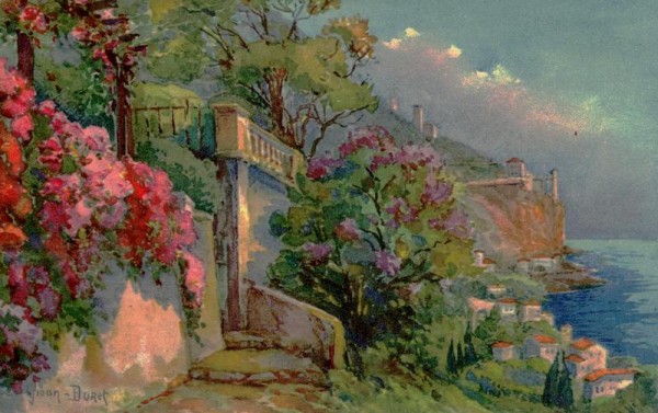 Menton, Les Rochers rouges et la Frontière Vorderseite