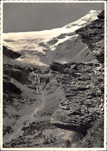 Alp Grüm - Blick auf Palügletscher und Piz Palü Vorderseite