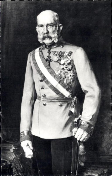 Kaiser Franz Joseph I Vorderseite