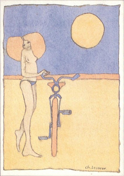 Les Petits Vélos, Christine Lesueur, Nr. 2 Vorderseite