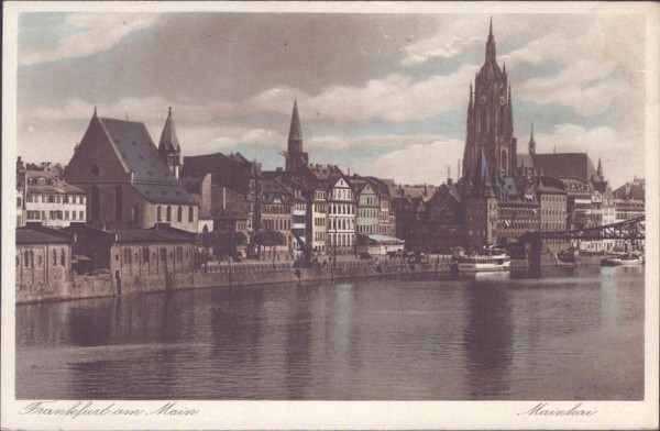 Frankfurt am Main, Mainkai Vorderseite