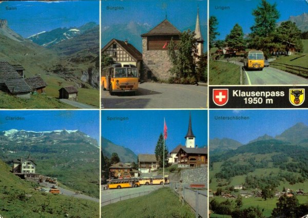 Klausenpass Vorderseite