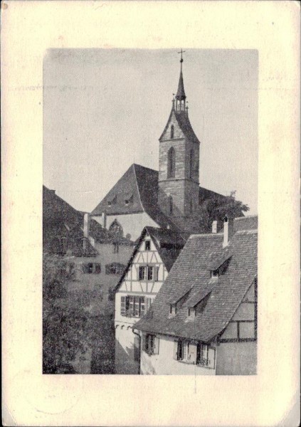 Basel. Peterskirche Vorderseite