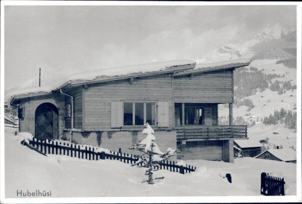 Hubelhüsi, Mittelhäusern? Adelboden? Vorderseite
