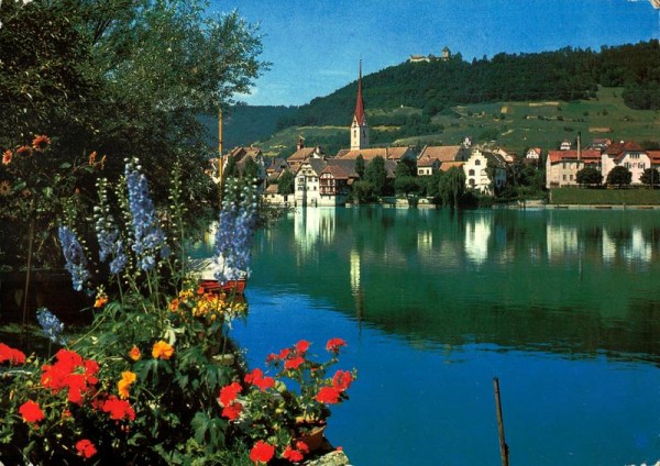 Stein am Rhein mit Burg Hohenklingen Vorderseite