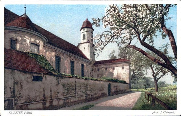Unterengstringen, Kloster Fahr Vorderseite