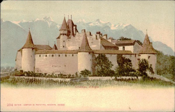 Château d’Aigle Vorderseite