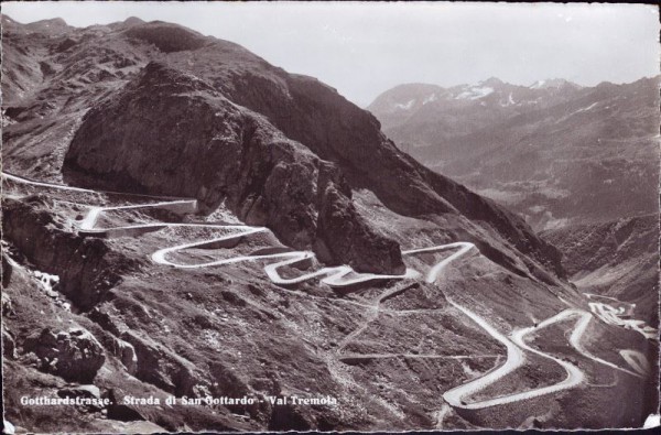 Gotthardstrasse. Strada di San Gottardo - Val Tremola