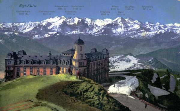 Rigi-Kulm Vorderseite