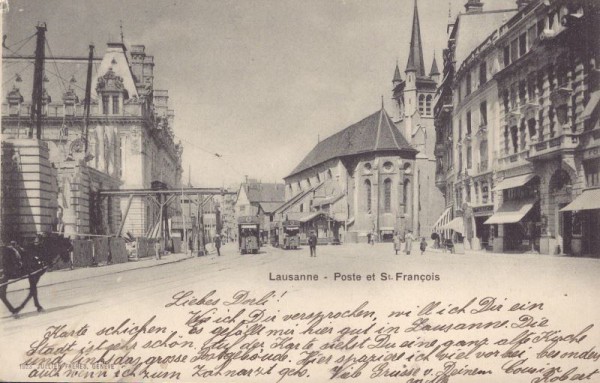 Lausanne, Poste et St.François