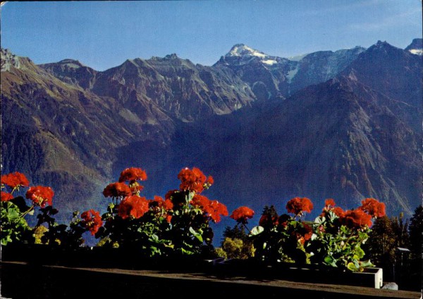 Braunwald, Blick auf Hausstockkette