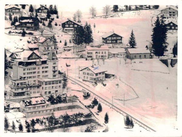 6356 Rigi Kaltbad, Grand-Hotel Rigi Kaltbad, Brannte 9.2.1961 /Oberer Firstweg 1/ Unterer Firstweg 1 Vorderseite