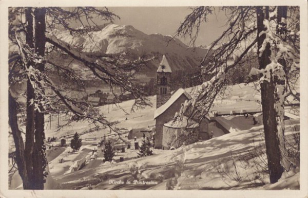 Kirche in Pontresina