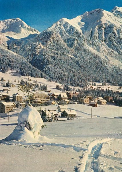 Lenzerheide mit Lenzerhorn Vorderseite