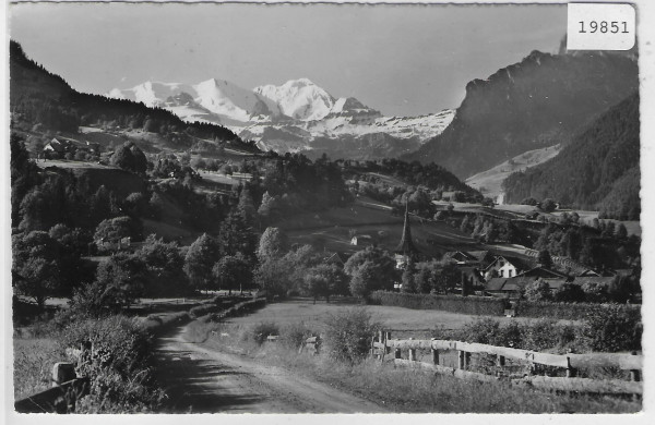 Reichenbach BE mit Blümlisalp