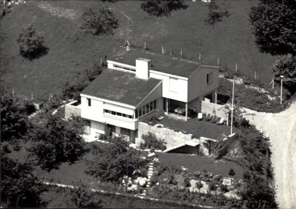 unbekanntes Haus, Flugaufnahme Vorderseite