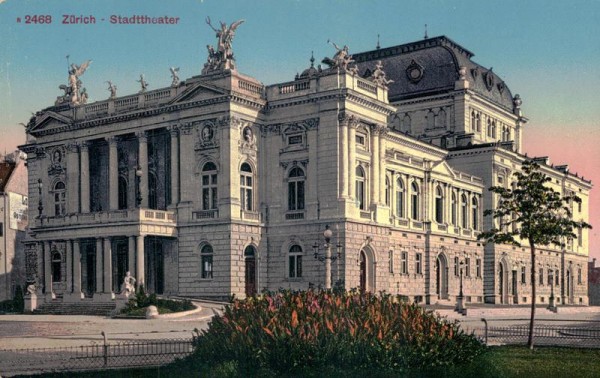 Zürich, Stadttheater Vorderseite
