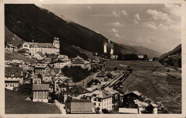 Disentis. 1934 Vorderseite