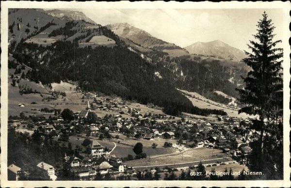 Frutigen und Niesen. Vorderseite
