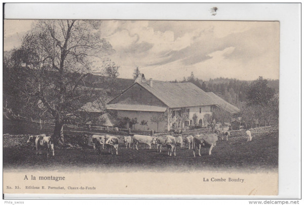 Boudry - A la Montagne - La Combe Boudry (NE)