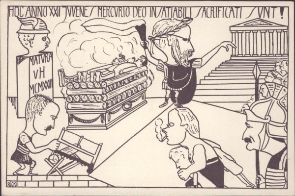 Matura 1923 Vorderseite