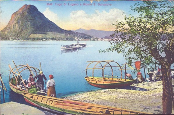 Lago di Lugano e Monte S. Salvatore