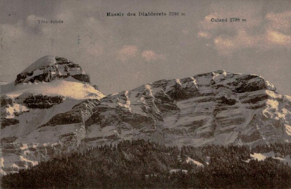 Les Diablerets (Berg) Vorderseite
