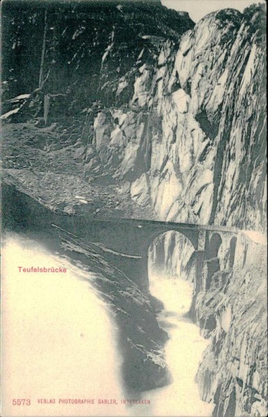 Teufelsbrücke Vorderseite