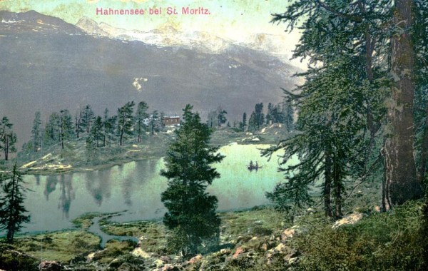 St.Moritz, Hahnensee Vorderseite