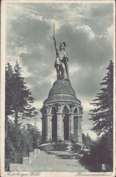 Hermannsdenkmal, Teutoburger Wald